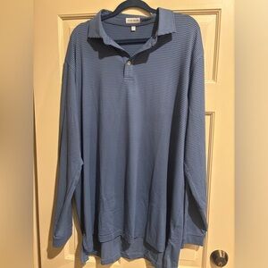 Peter Millar Long Sleeve Men’s Polo Size XXL